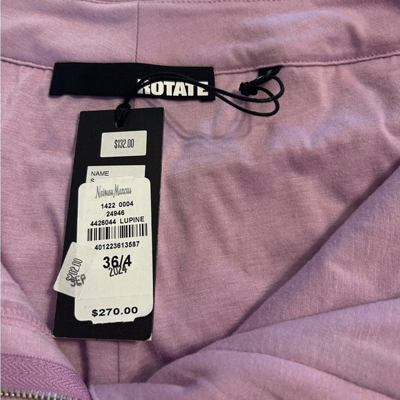 ✨ ROTATE Birger Christensen Lavender Sequin Halter Top & Pants Set | NWT ✨ - Picture 7 of 11